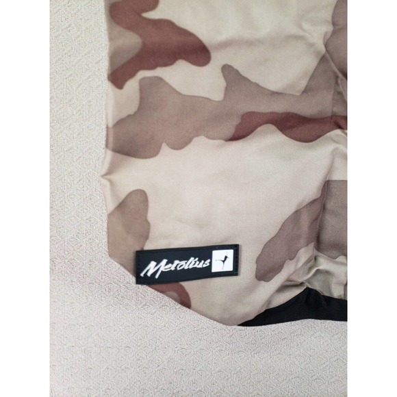 Metolius Bucket Bag Large Brown Nylon Camouflages Top Handle Zip Around - Picture 2 of 9